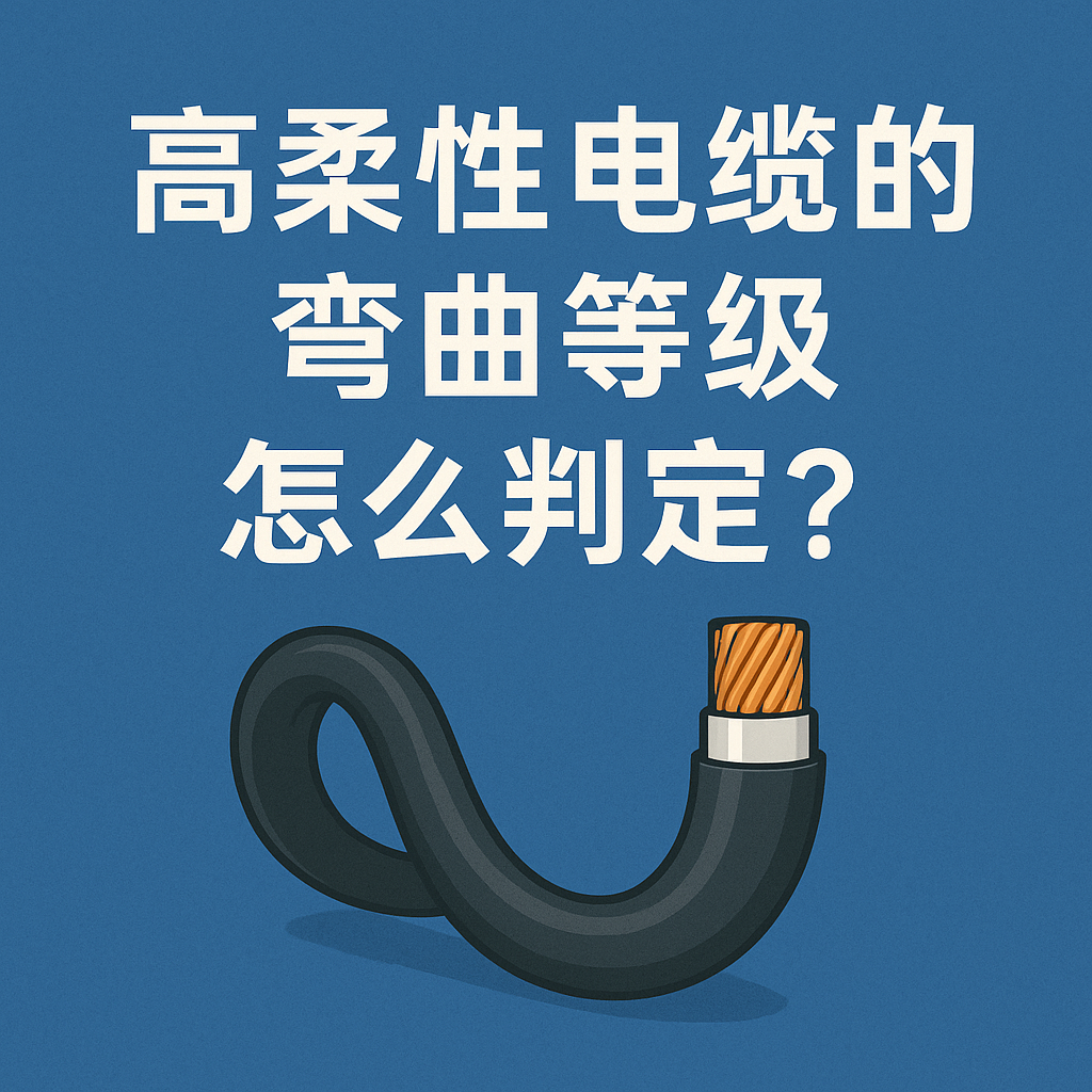 高柔性电缆的弯曲等级怎么判定？