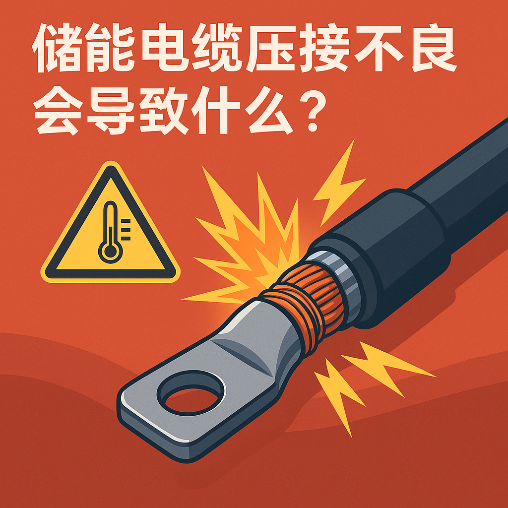 储能电缆压接不良会导致什么？