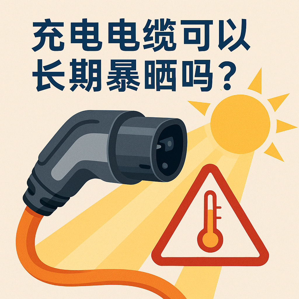 充电电缆可不成以以持久暴晒呢？