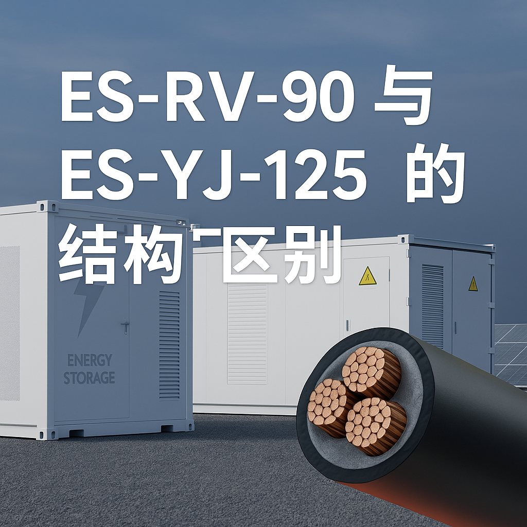 ES-RV-90 和 ES-YJ-125 的结构有什么区别？