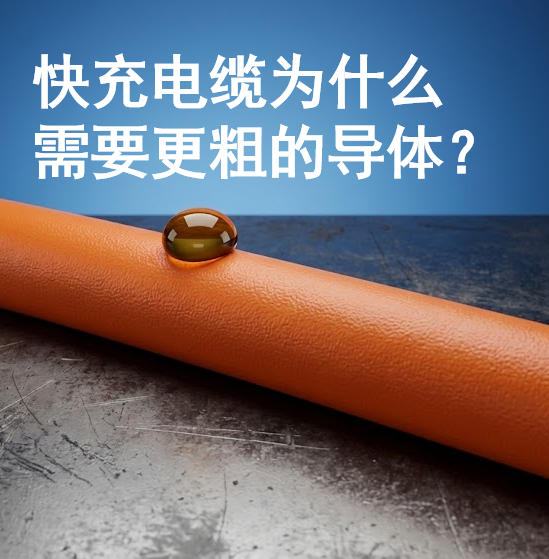 快充电缆为什么必要更粗的导体？揭秘新能源汽车充电的“热”知识